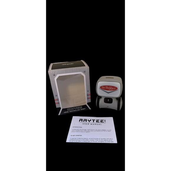 Dr Pepper Logo Origaudio Aaytee - Voice-Controlled Robot Can Talk, Dance & Sing - Picture 5 of 13